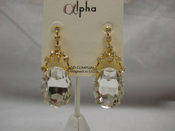 Crystal Stone Earring